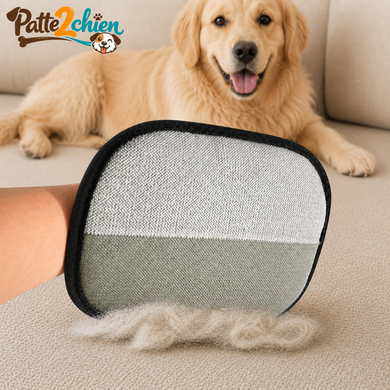 FurPaw™ | Gant Anti-Poils Électrostatique pour Chien