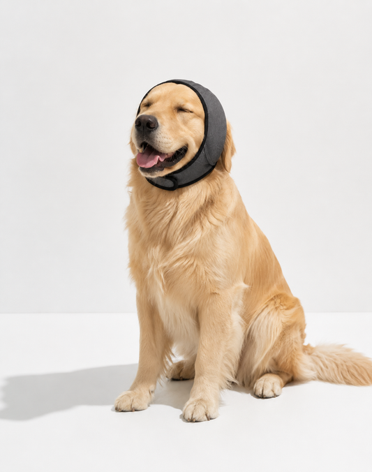 CalmPaw™ | Bonnet Anti-Bruit-Stress pour Chien