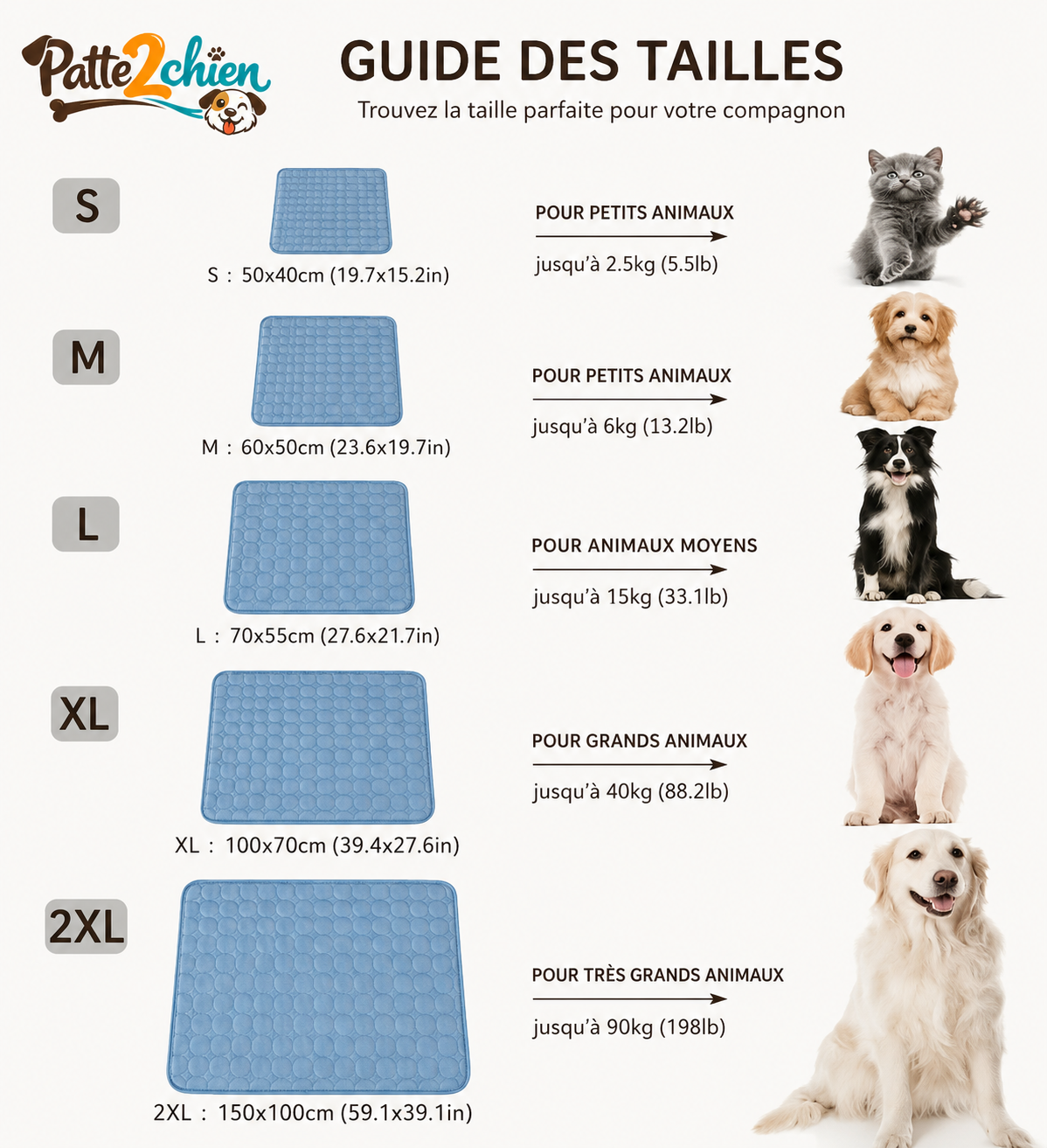 FreshPaw™ | Tapis Rafraîchissant pour Chien